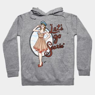 Let's Go Soarin' Pin-up Hoodie